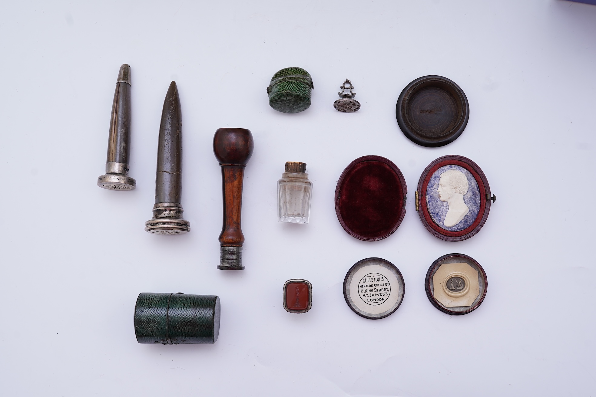 A group of seals, early 19th century